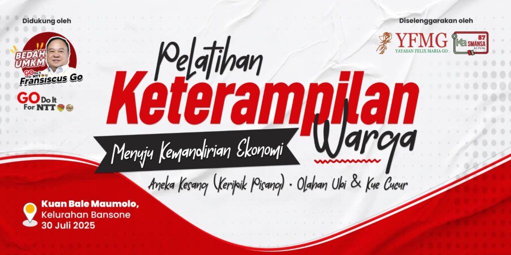 YFMG Gelar Pelatihan Keterampilan untuk Warga TTU Demi Kemandirian Ekonomi