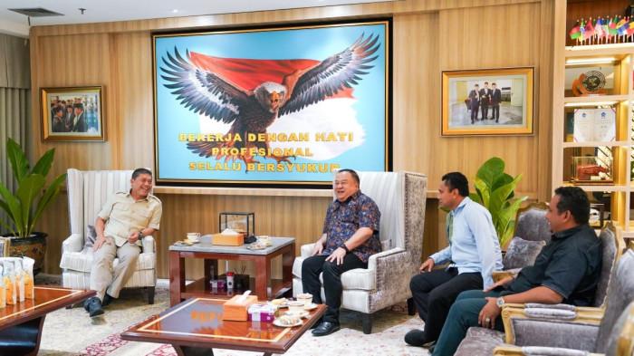 Fransiscus Go dan Bupati TTU Sampaikan Potensi Daerah ke Kepala Staf Kepresidenan
