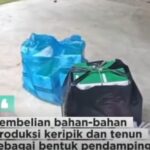 Dukungan UMKM Maumolo, Fransiscus Go Bantu Pembelian Bahan Produksi Keripik dan Tenun